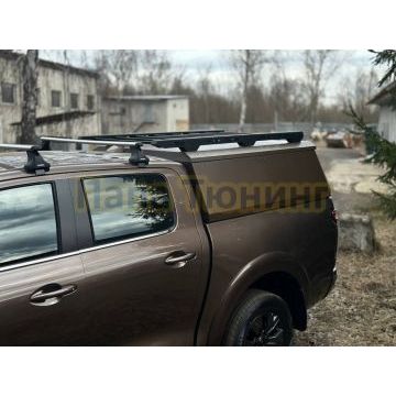 Экспедиционный багажник на крышу кунга Black ТСС для Great Wall POER 2021-2024 / 2025-