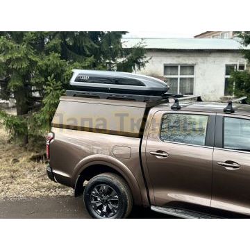Экспедиционный багажник на крышу кунга Black ТСС для Great Wall POER 2021-2024 / 2025-