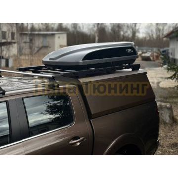 Экспедиционный багажник на крышу кунга Black ТСС для Great Wall POER 2021-2024 / 2025-