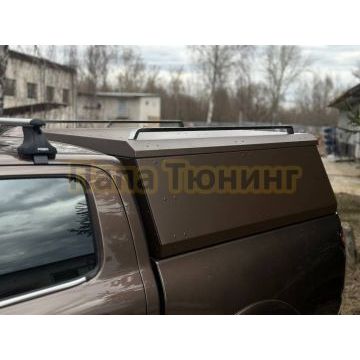 Рейлинг на крышу кунга (комплект Premium) ТСС для Great Wall POER 2021-2024 / 2025-