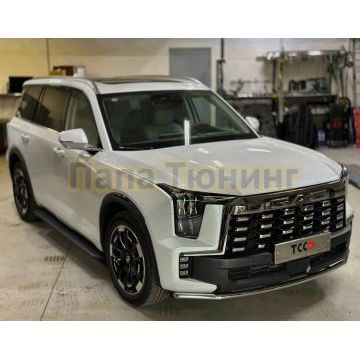 Защита передняя нижняя 42,4 мм ТСС для Gac GS8 2025-