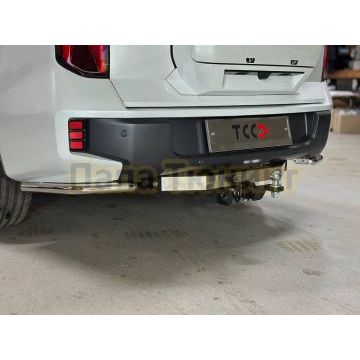 Защита задняя (уголки) 42,4 мм ТСС для Gac GS8 2025-