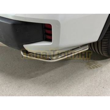 Защита задняя (уголки) 42,4 мм ТСС для Gac GS8 2025-