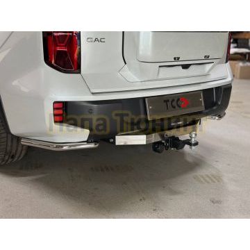 Защита задняя (уголки) 42,4 мм ТСС для Gac GS8 2025-
