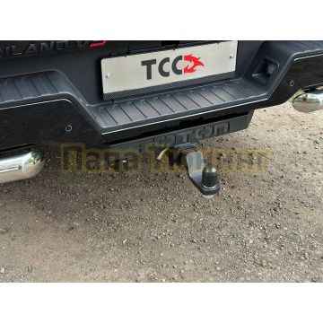 Фаркоп (Black, шар E, надпись Tunland V9) ТСС для Foton Tunland V9 2025-