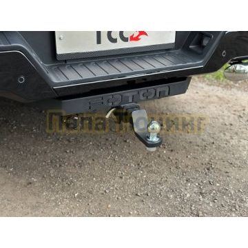 Фаркоп (Black, шар E нерж., надпись Tunland V9) ТСС для Foton Tunland V9 2025-