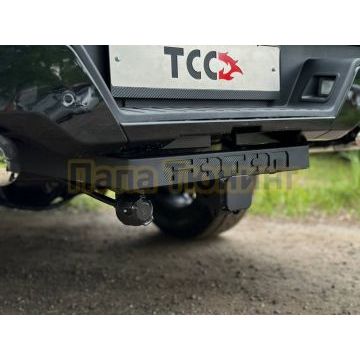 Фаркоп (Black, шар E нерж., надпись Tunland V9) ТСС для Foton Tunland V9 2025-