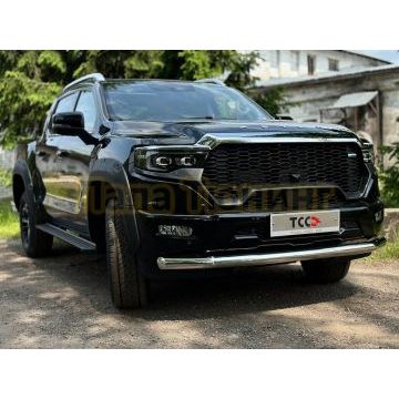 Защита передняя нижняя 76,1 мм ТСС для Foton Tunland V9 2025-