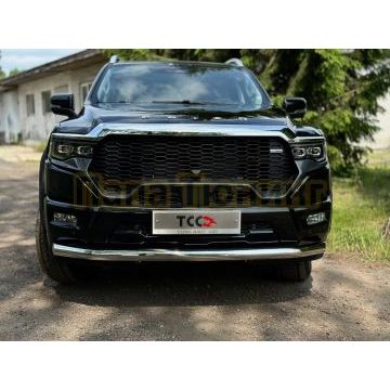 Защита передняя нижняя 76,1 мм ТСС для Foton Tunland V9 2025-