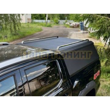 Рейлинг на крышу кунга (комплект Premium) ТСС для Foton Tunland V7 2024-