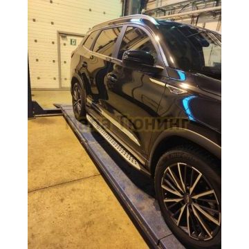 Пороги OEM Style для Chery Tiggo 8 Pro 2021-