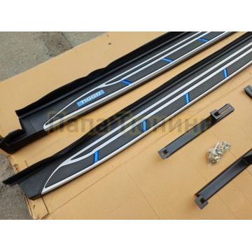 Пороги OEM Style для Chery Tiggo 8 Pro 2021-