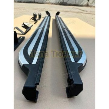 Пороги OEM Style для Chery Tiggo 8 Pro 2021-