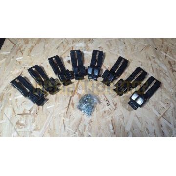 Пороги OEM Style черные для GAC GS8 2021-