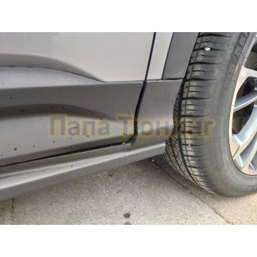 Пороги OEM Style для Geely Coolray 2019-