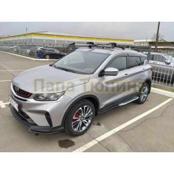 Пороги OEM Style для Geely Coolray 2019-