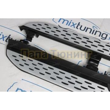 Пороги OEM Style для Geely Monjaro 2021-