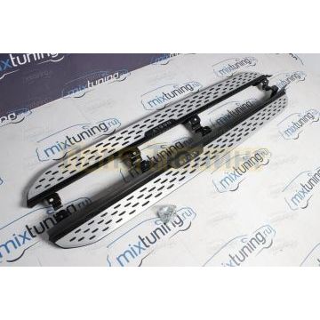 Пороги OEM Style для Geely Monjaro 2021-