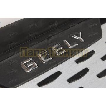 Пороги OEM Style для Geely Monjaro 2021-