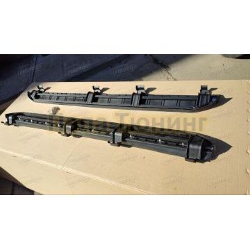 Пороги OEM Style для Geely Monjaro 2021-