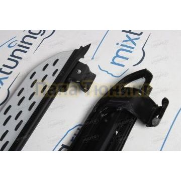 Пороги OEM Style для Geely Monjaro 2021-