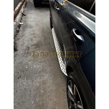 Пороги OEM Style для Geely Monjaro 2021-