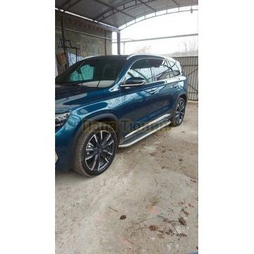 Пороги OEM Style для Geely Monjaro 2021-