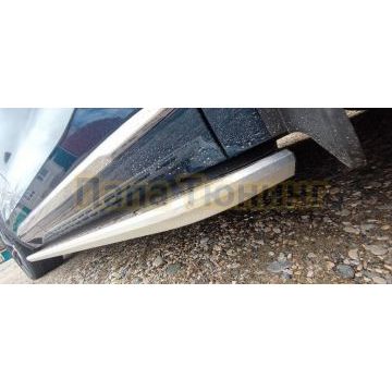 Пороги OEM Style для Geely Monjaro 2021-