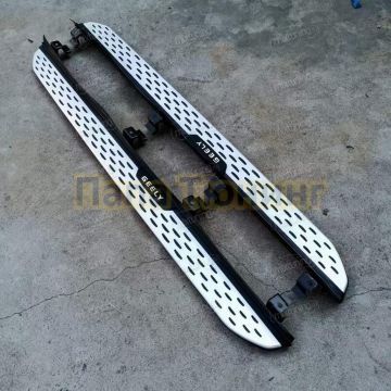 Пороги OEM Style для Geely Monjaro 2021-