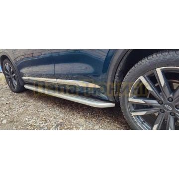 Пороги OEM Style для Geely Monjaro 2021-