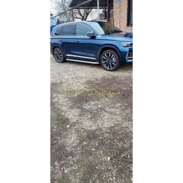 Пороги OEM Style для Geely Monjaro 2021-