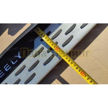 Пороги OEM Style для Geely Monjaro 2021-