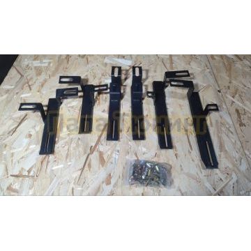 Пороги OEM Style черные для Changan CS95 Plus 2024-