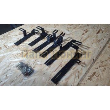 Пороги OEM Style черные для Changan CS95 Plus 2024-