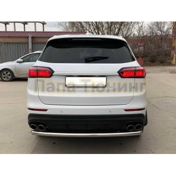 Защита заднего бампера Папа Тюнинг d60 для XCITE X-Cross 8 2025-