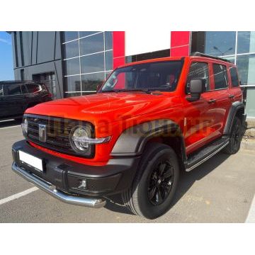 Защита переднего бампера двойная d76/42 для Tank 300 2023-