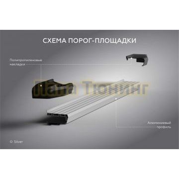 Пороги "Start" для Москвич 3 2022-/JAC JS4 2022-