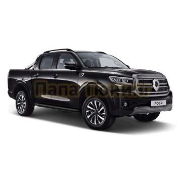 Пороги "Black" для Great Wall Poer 2023-