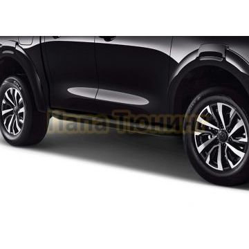 Пороги "Black" для Great Wall Poer 2023-