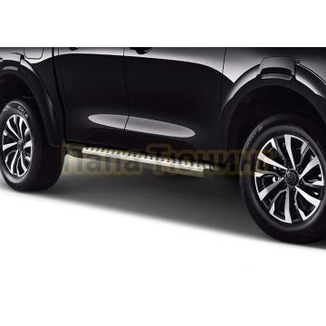 Пороги "Bmw-Style V2" для Great Wall Poer 2023-