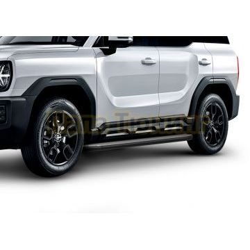 Пороги "Black" для Haval Jolion 2021-/Haval H3 2024-