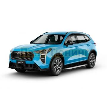 Пороги "Bmw-Style V2" для Haval Jolion 2021-/Haval H3 2024-
