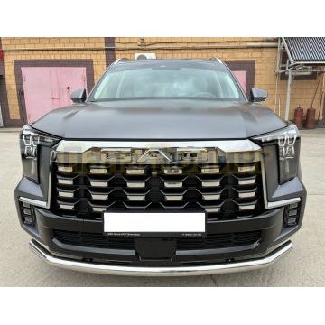 Защита переднего бампера  Папа Тюнинг d60 для GAC GS8 2025-