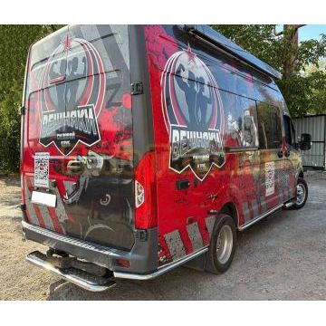 Цельнометаллическая. Задняя ступень Папа Тюнинг d53 для ГАЗель Next NN 2021-