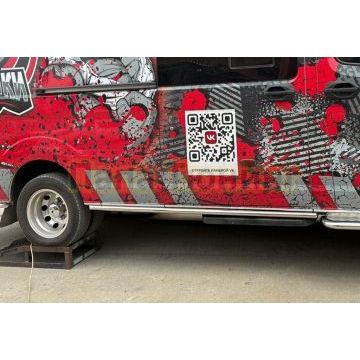 Цельнометаллическая, длинная база. Обводы кузова Папа Тюнинг d42 для ГАЗель Next NN 2021-