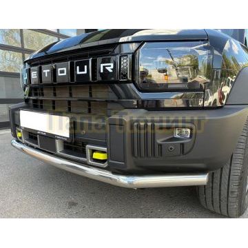 Защита переднего бампера  Папа Тюнинг d60 для JETOUR T2 2024-