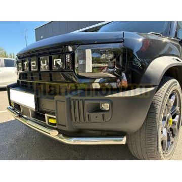 Защита переднего бампера двойная Папа Тюнинг d60/42 для JETOUR T2 2024-