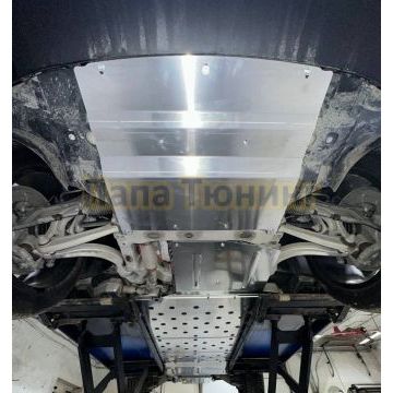 Защиты комплект (алюминий) 4мм (картера, кпп, бака, заднего электромотора, баратеи) ТСС для Rox 01 2024-