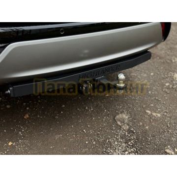 Фаркоп (Black, шар E нерж.) ТСС для Toyota Highlander IV 2019- (Китай)