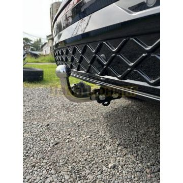 Фаркоп (шар A нерж) ТСС для Volkswagen Teramont Pro 2025- (Китай)